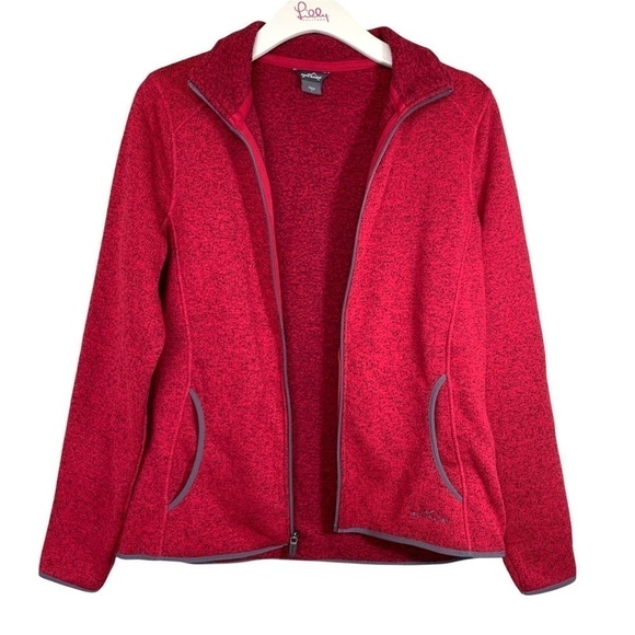 Eddie Bauer Quest Fleece Raglan Full-Zip Jacket L - Picture 5 of 17